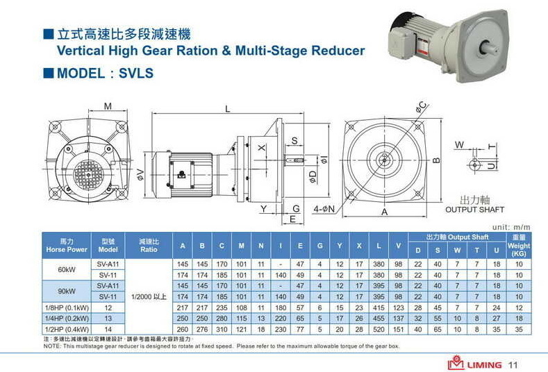 利明齒輪減速電動(dòng)機