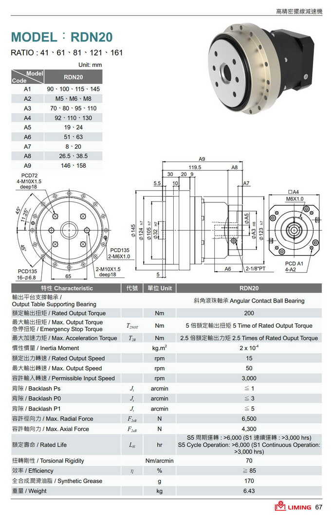 擺線(xiàn)針輪減速機利明